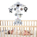 TINY LOVE SOOTHE N` GROOVE CRIB MOBILE BLACK & WHITE MOBILE TINY LOVE