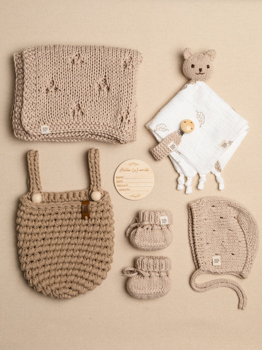 Baby Arrival Gift Set Pointelle Sand Baby & Toddler Anzy Home