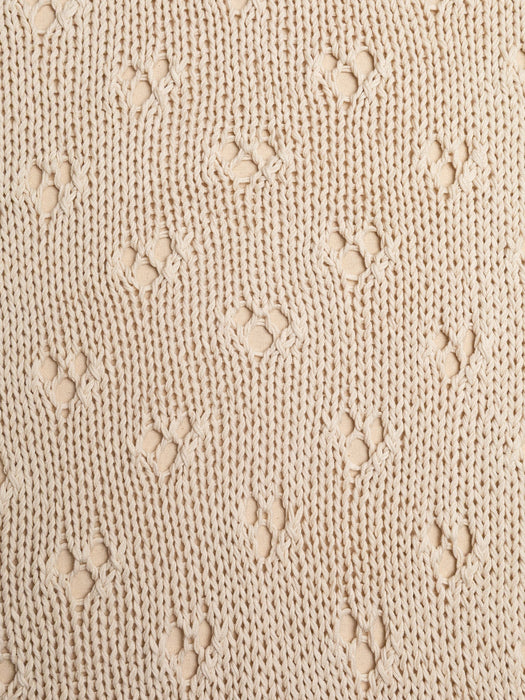Baby Blanket Hand-Knitted Pointelle Anzy Home