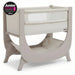 Shnuggle Air Lite Bedside Bassinet | Infant Crib | Height Adjustable Baby Bed with Mattress Taupe Cribs M4A