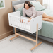 Wooden Bedside Bassinet Sleeper by Comfy Cubs Bassinet Comfy Cubs