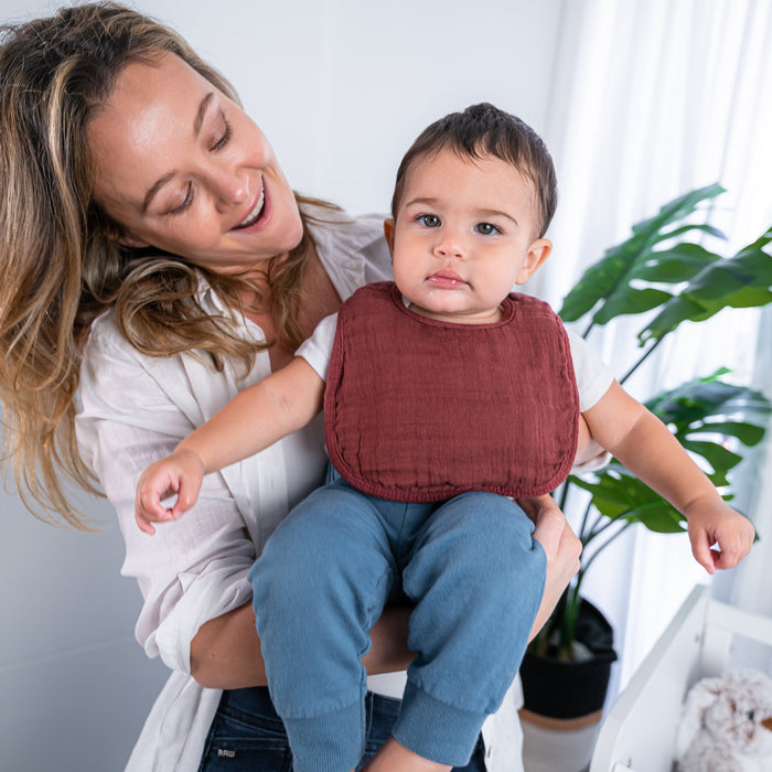 Muslin Bibs by Comfy Cubs - Wine Bibs Comfy Cubs