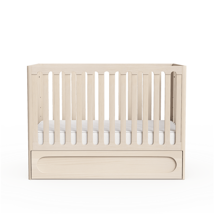 LULLA & LULLI 3-IN-1 CONVERTIBLE CRIB AND TRUNDLE CRIB HUSHCRIB