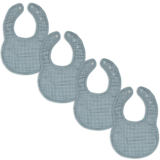 Muslin Bibs by Comfy Cubs - Pacific Blue Pack Of 4 Bibs Comfy Cubs