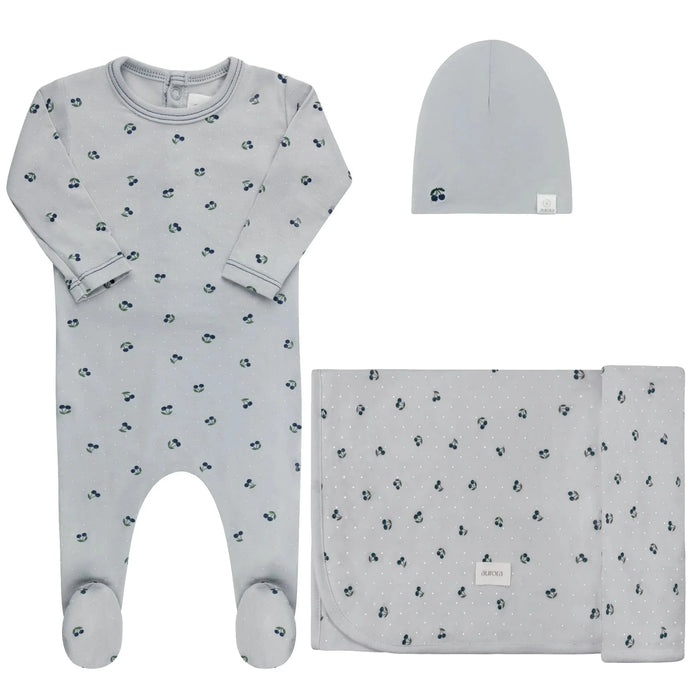 AURORA CHERRY PRINT COLLECTION - TAKE ME HOME SET BLUE TAKE ME HOME SET AURORA
