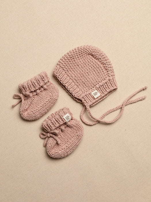Bonnet & Booties Set Boho Baby & Toddler Anzy Home