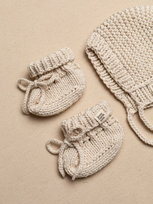 Bonnet & Booties Set Boho Baby & Toddler Anzy Home