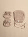 Bonnet & Booties Set Boho