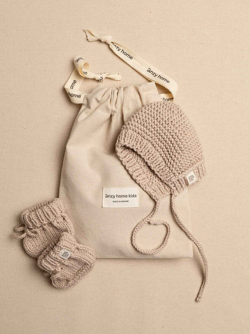 Bonnet & Booties Set Boho Sand Baby & Toddler Anzy Home