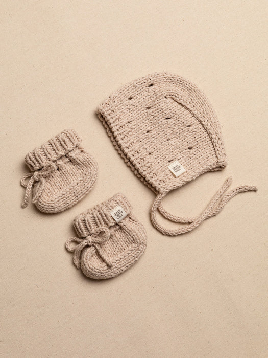 Bonnet & Booties Set Pointelle Baby & Toddler Anzy Home