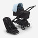 BUGABOO DRAGONFLY BASSINET AND SEAT STROLLER COMPLETE