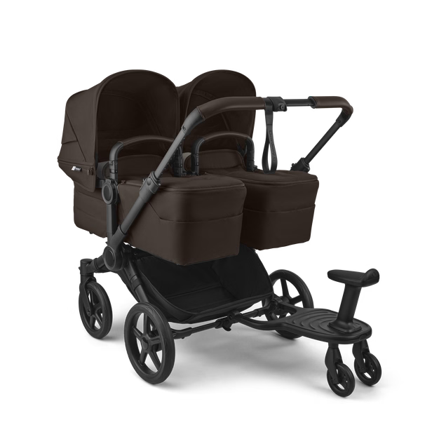BUGABOO DONKEY 6 TWIN STROLLER - COMPLETE SET (2 SEATS AND & BASSINETS) DOUBLE STROLLER BUGABOO