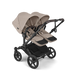 BUGABOO DONKEY 6 TWIN STROLLER - COMPLETE SET (2 SEATS AND & BASSINETS) DOUBLE STROLLER BUGABOO