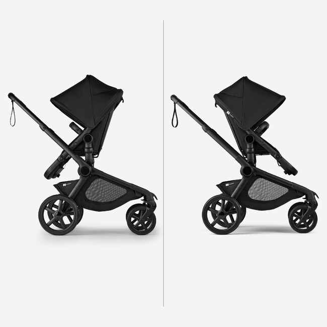 bugaboo black chassis Bugaboo Kangaroo Seat Complete Stroller