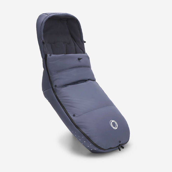 bugaboo seaside blue BUGABOO PERFORMANCE WINTER FOOTMUFF — Little Luxury