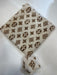 RITZ BABY FUZZY BLANKET LV PRINT LOVEY . BEIGE BLANKETS RITZ