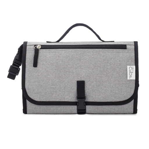 Portable Large Changing Pad by Comfy Cubs - Solid Grey Portable Changing Pads Comfy Cubs