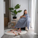 Muslin Swaddle Blankets, 4 Pack by Comfy Cubs - Pacific, Cedar, Sage, Blush Swaddles Comfy Cubs