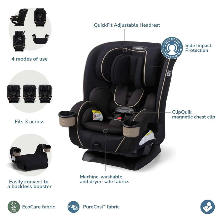 MAXI-COSI KANI 4-IN-1 CONVERTIBLE CAR SEAT - SEA SHADOW