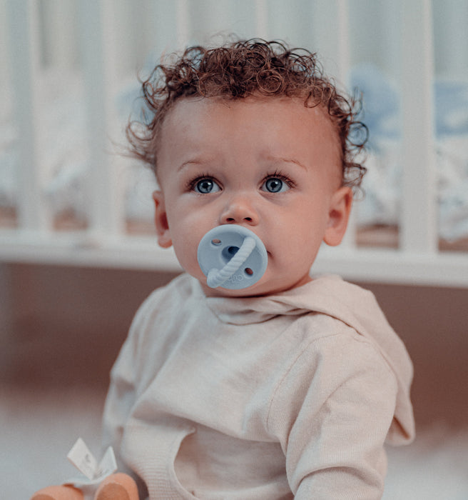 Pacifiers, 4 Pack by Comfy Cubs - Sky Blue Pacifiers Comfy Cubs