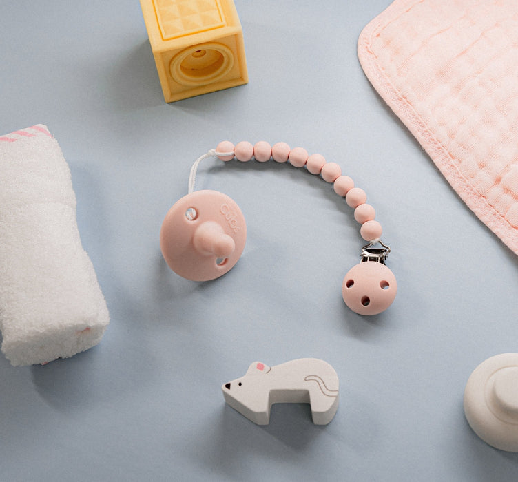 Pacifiers, 4 Pack by Comfy Cubs - Pink Blush Pacifiers Comfy Cubs