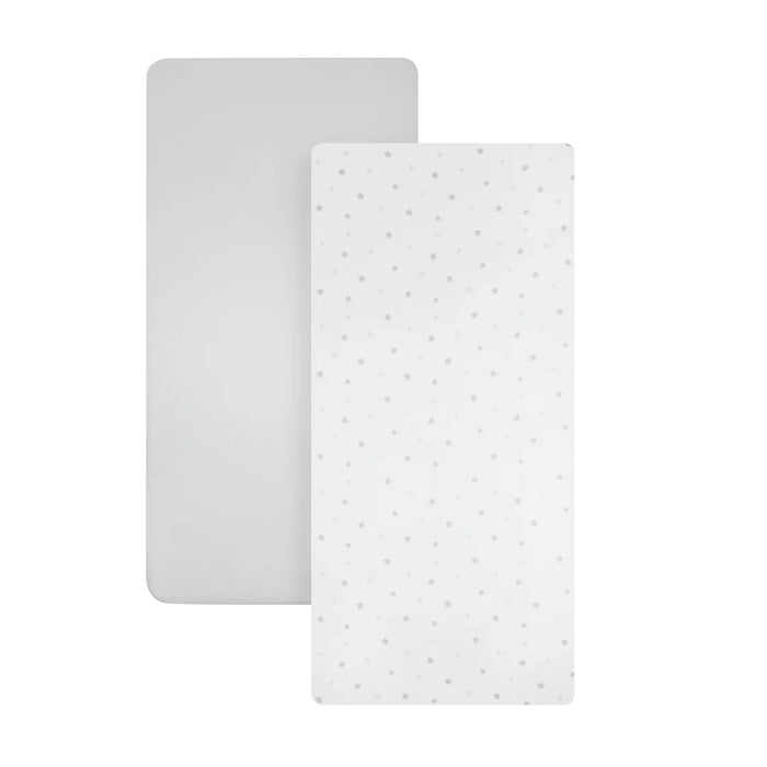 Shnuggle Air Lite Crib Fitted Sheets | 100% Soft Cotton Bedding M4A