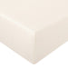 ABSTRACT FITTED SHEET CREAM SOLID FOR REGULAR CRIB - 28"X52"