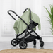 Baby Car Seat Cover by Comfy Cubs - Sage Car Seat Cover Comfy Cubs