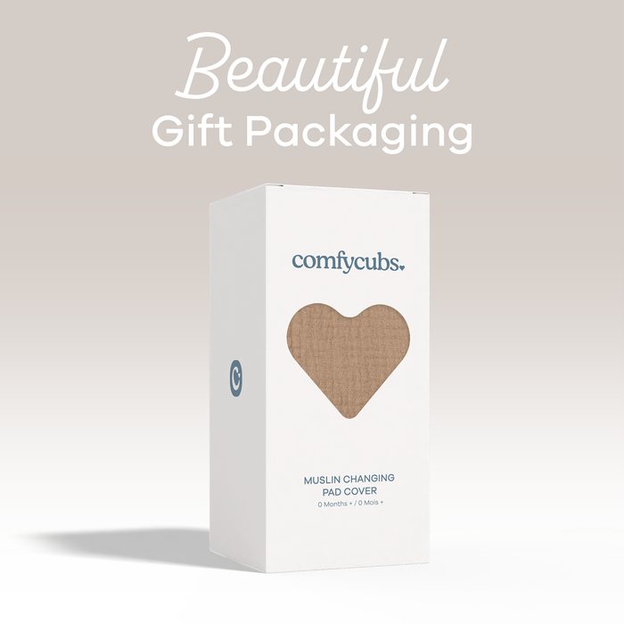 Muslin Fitted Changing Pad Cover by Comfy Cubs Changing Pad Sheets Comfy Cubs