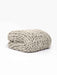 Chunky Knit Blanket in Oatmeal