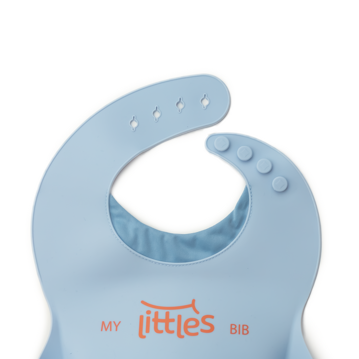 MY LITTLE`S BIB SILICONE BIB WITH ADDED NECKLINE BIBS MY LITTLE`S BIB