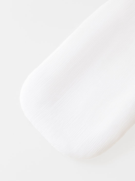 Muslin Cover for Lounger Nest Plain White Bassinet & Cradle Accessories Anzy Home
