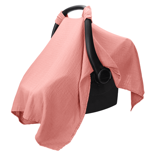 Baby Car Seat Cover in Dusty Rose Car Seat Cover Comfy Cubs