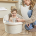 Shnuggle Toddler Bath Tub | Big Bath for bigger kids | Child bathtub seat support | Fits in shower and adult bath Bath M4A