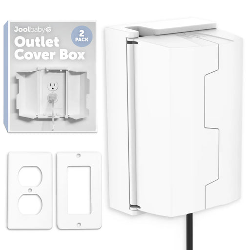 JOOL BABY ELECTRICAL OUTLET COVER BOX (2 PACK) SAFETY JOOL BABY