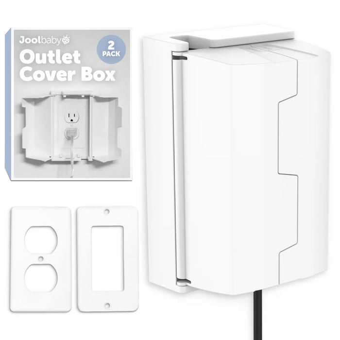 JOOL BABY ELECTRICAL OUTLET COVER BOX (2 PACK) SAFETY JOOL BABY