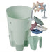 Shnuggle Bath Accessories Bundle - Ellie Scoop, Washy Jug, Boats & Wishy Toy - 4-Piece Set Eucalyptus Bath M4A