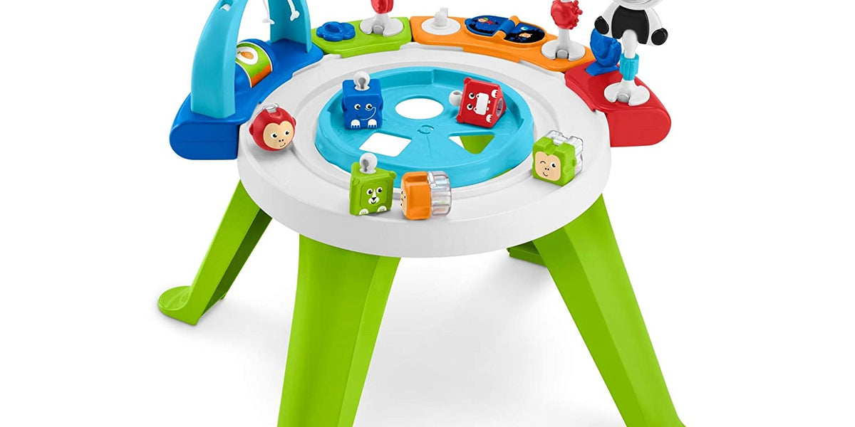 activity center baby box fisher price FISHER-PRICE 3-IN-1 SPIN SORT ACTIVITY CENTER — Little Luxury