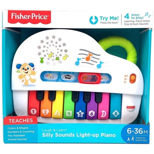 FISHER PRICE LAUGH AND LEARN SILLY SOUNDS LIGHT UP PIANO