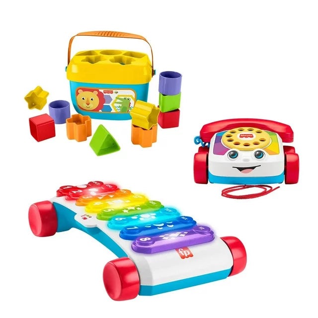 fisher price double stroller sit and stand Fisher Price TAP Talk and Sort Teaching and Development Gift Set