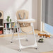 FIZZY BABY FOLDABLE HIGH CHAIR ADJUSTABLE AND COMPACT HIGH CHAIR FOR BABIES,