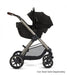 SILVER CROSS REEF 2 FULL SIZE STROLLER + FOLDING BASSINET - NEW STROLLER SILVER CROSS