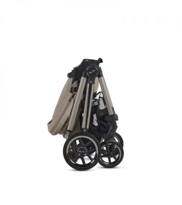 SILVER CROSS REEF 2 FULL SIZE STROLLER + FOLDING BASSINET - NEW STROLLER SILVER CROSS