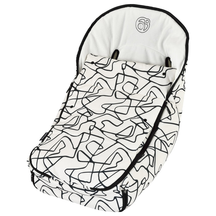 Stroller Footmuff in Squiggle accessories Orbit Baby