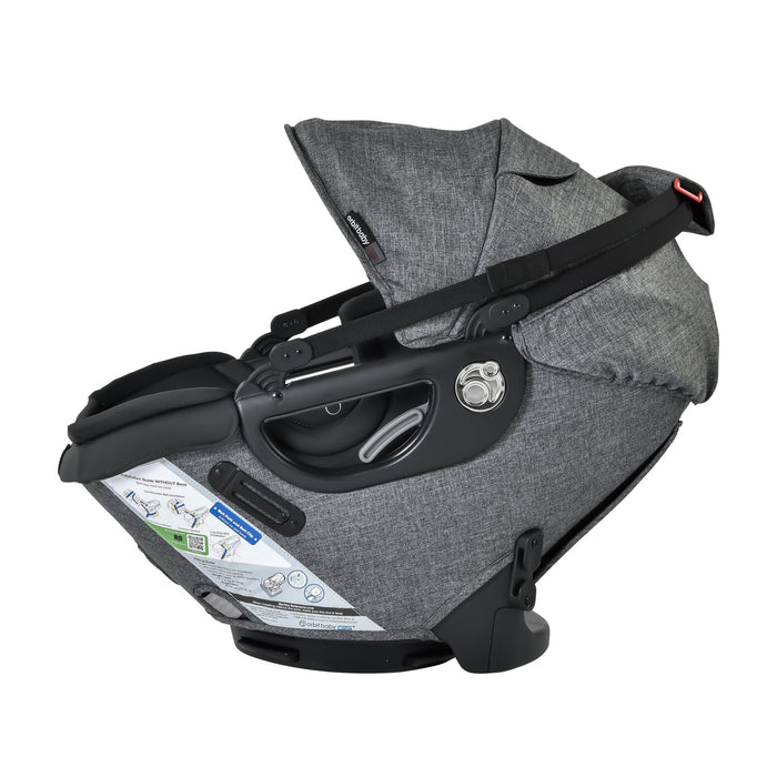 G5+ Infant Car Seat with Base Mélange Grey Baby & Toddler Car Seats Orbit Baby