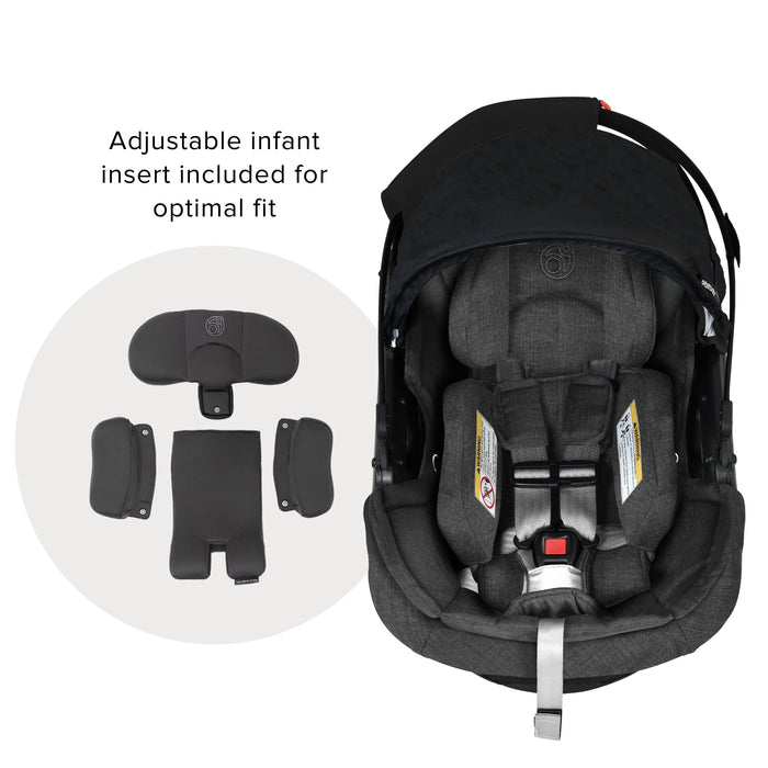 G5+ Merino Wool Infant Car Seat with Base infant car seat Orbit Baby