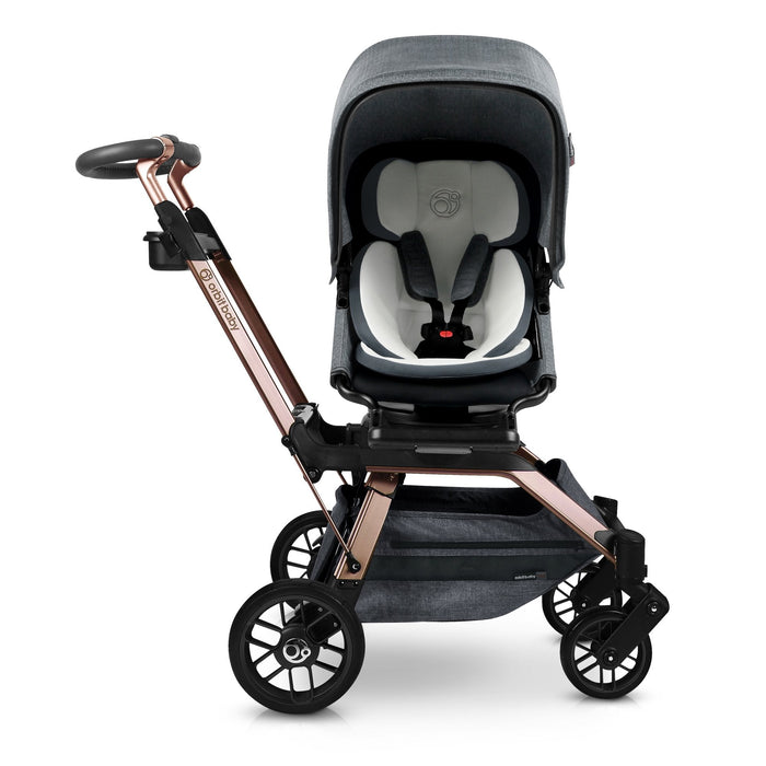 G5 Stroller Mélange Grey Rose Gold Baby Strollers Orbit Baby