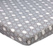 ABSTRACT FITTED SHEET HONEYCOMB GRAY FOR PORTABLE CRIB - 24" X 38"