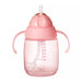 TOMMEE TIPPEE 8OZ WEIGHTED STARTER STRAW SIPPY CUP . LIGHT PINK BOTTLES TOMMEE TIPPEE