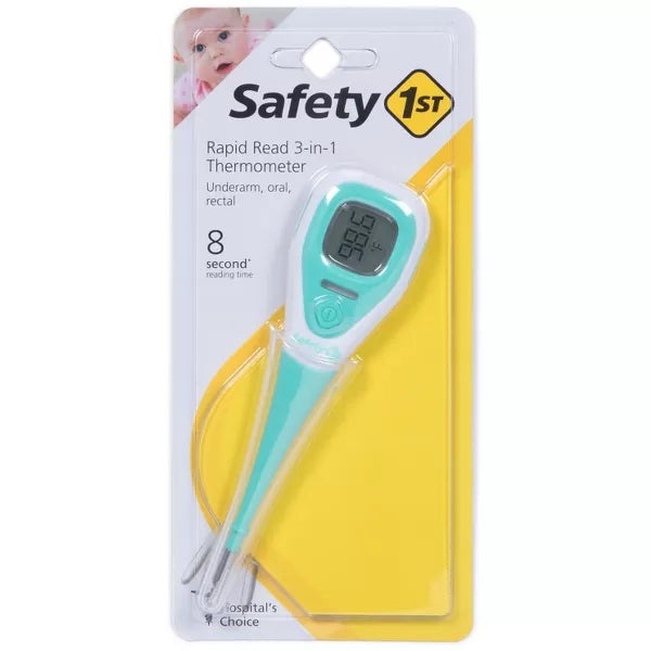 SAFETY 1ST RAPID READ 3-IN-1 THERMOMETER